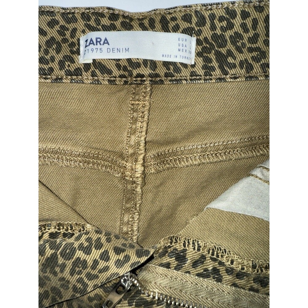 Zara Leopard Print Pencil Skirt - Picture 5 of 7